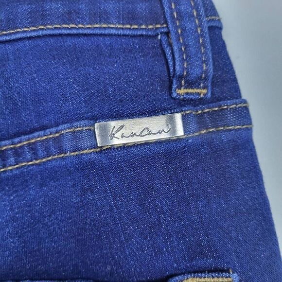 Kancan Womens Size 5/26 High Rise Denim Jeans Blue Skinny Medium Wash Stretch - Picture 3 of 8